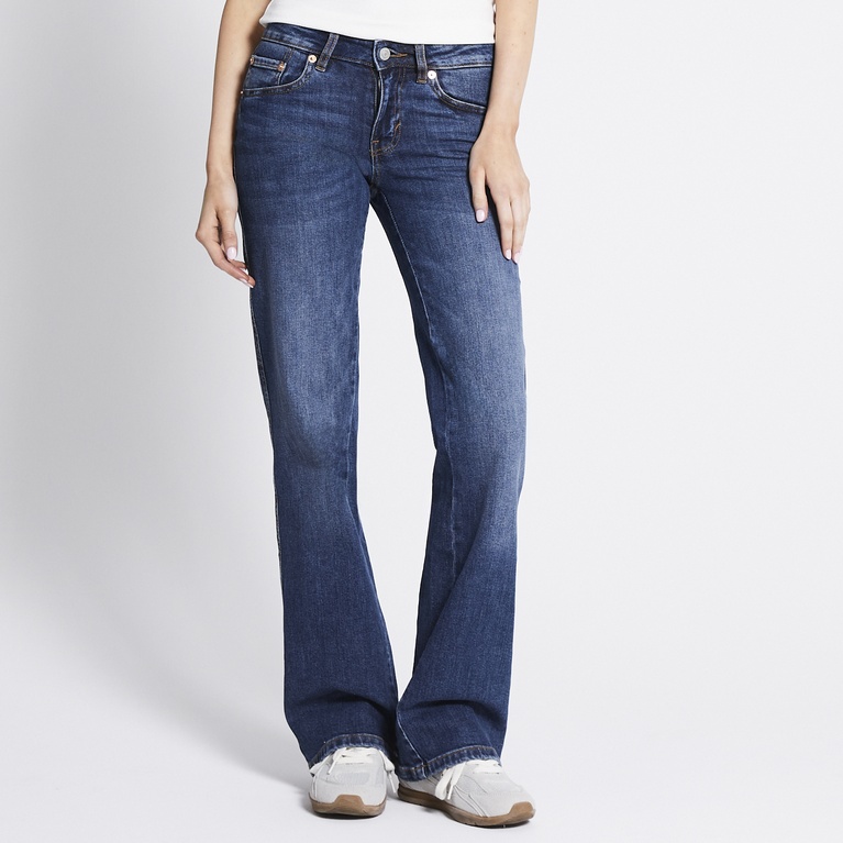 Back pocket bootcut jeans "90's Boot" Blue Used